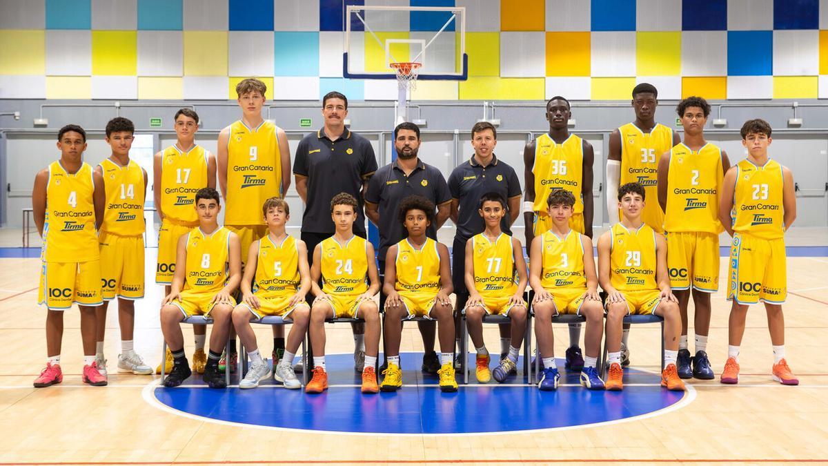 La plantilla de Tirma Gran Canaria para la Minicopa