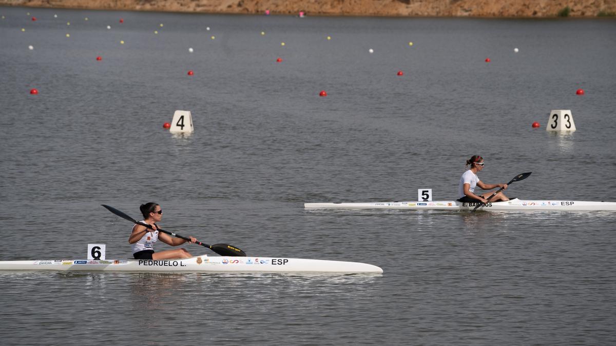 Laura Pedruelo y Eva Barrios, en el K1 500