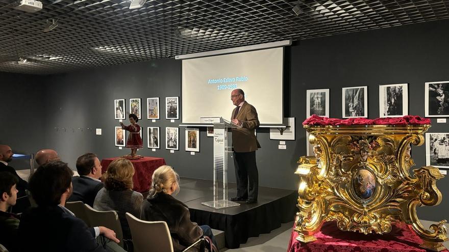 Andrés Luque repasa la trayectoria del imaginero sevillano Antonio Eslava