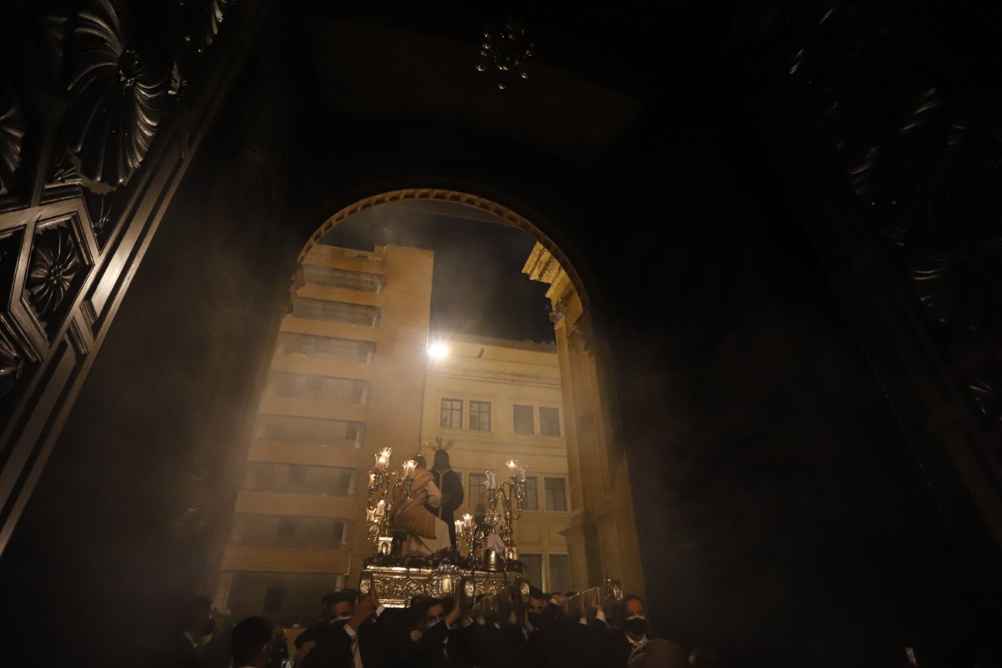 El Cristo de la Humildad, quinta estación del Vía Crucis