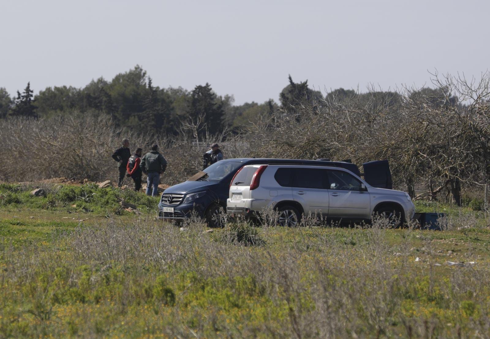 FOTOS: Buscan los restos de Malén Ortiz, la niña desaparecida en Mallorca hace nueve años, en un terreno de Calvià