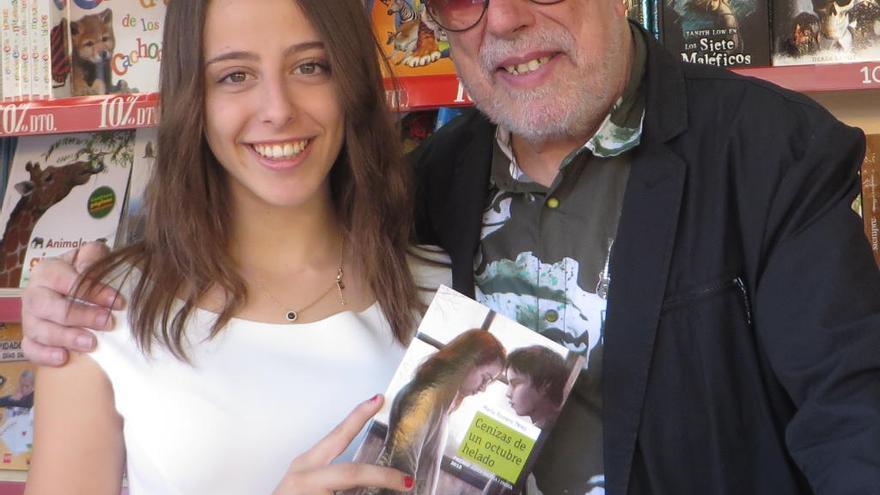 Romero, con su obra premiada en 2015