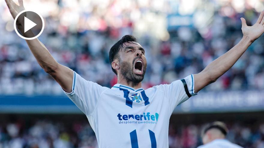 El gol de los 15 segundos del CD Tenerife en el derbi se vuelve viral en redes