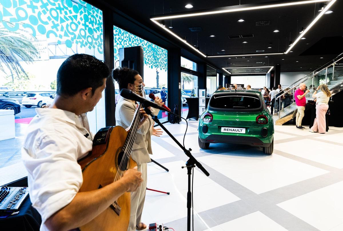 El evento contó con música en directo.