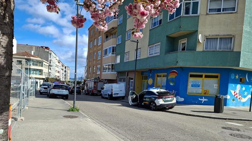 Alerta por un escape de gas en el centro de Bueu