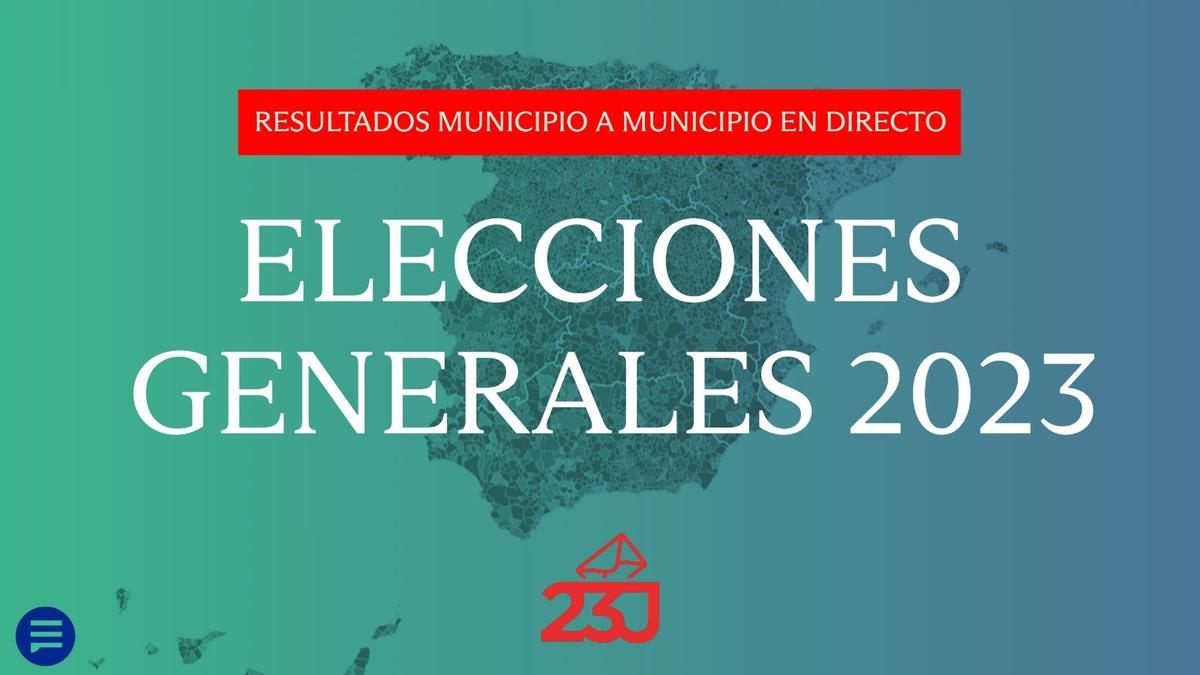 Resultados elecciones generales municipio a municipio