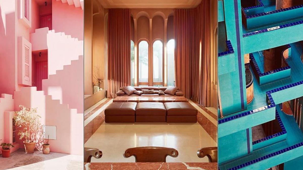 Tres espacios diseñados por Ricardo Bofill.