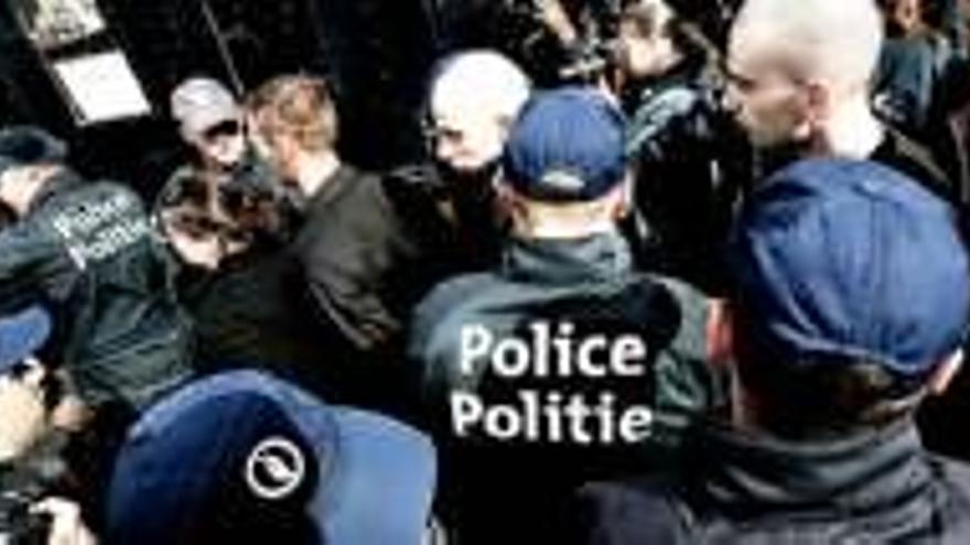 150 detenidos en una marcha ultra en Bruselas