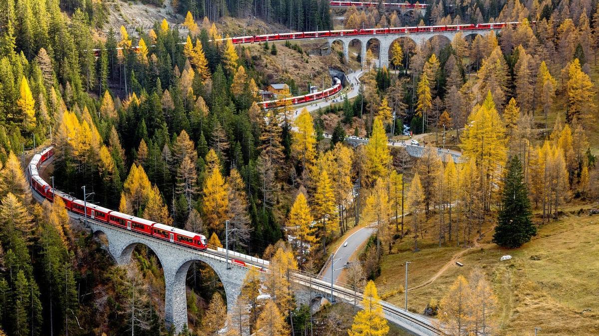 Suiza bate el récord Guinness del tren más largo del mundo