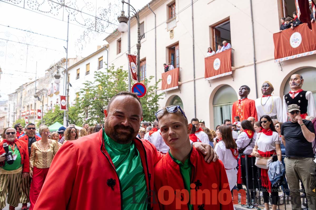 Moros y Cristianos en la mañana del día dos en Caravaca