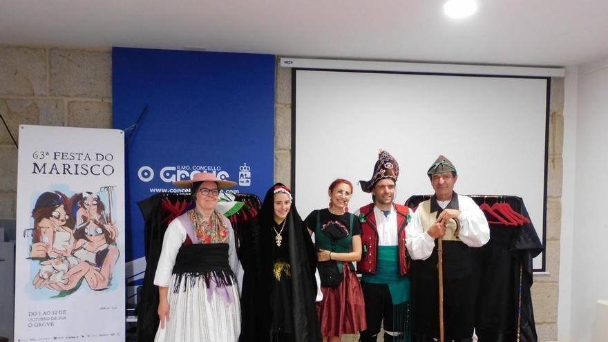 O Grove descubre los secretos del traje tradicional gallego