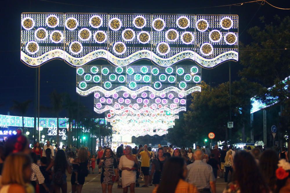 Noche del jueves en el Real de la Feria