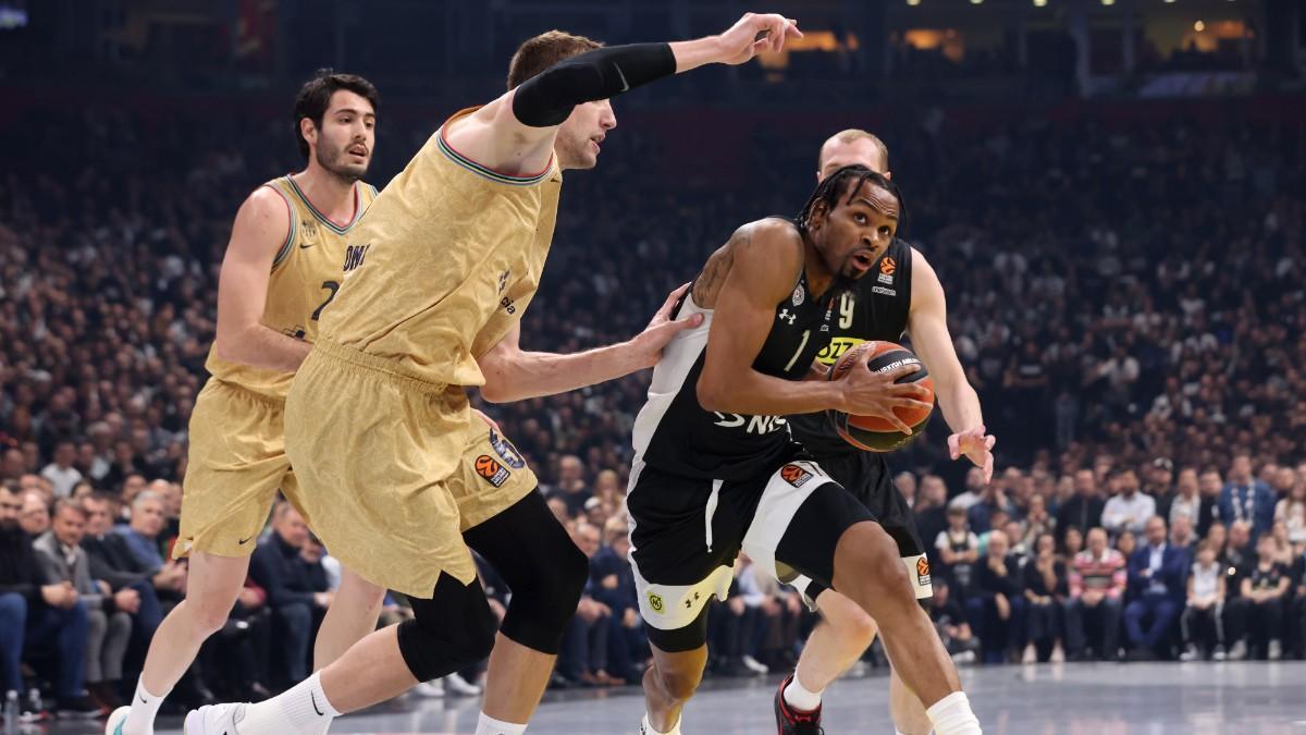 Kevin Punter, en un partido de Euroliga ante el Barça