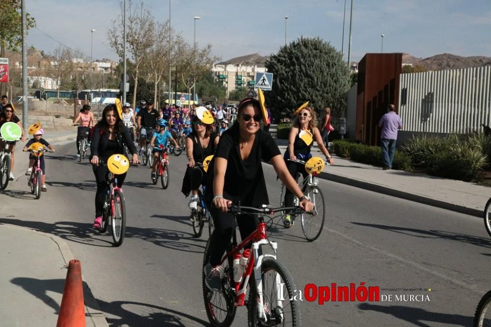 Ciclopaseo para clausular en Lorca los JDG