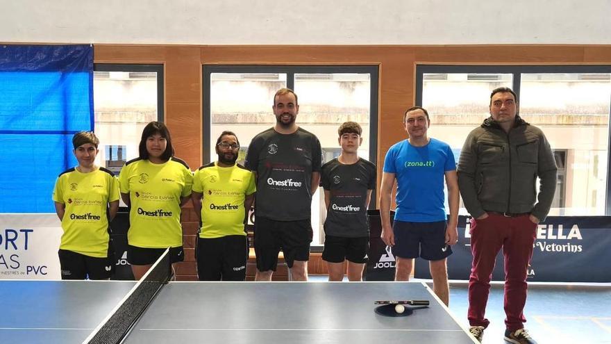 El Corriol Tennis Taula Oliva se afianza en la liga de 1ª División Nacional tras un nuevo triunfo