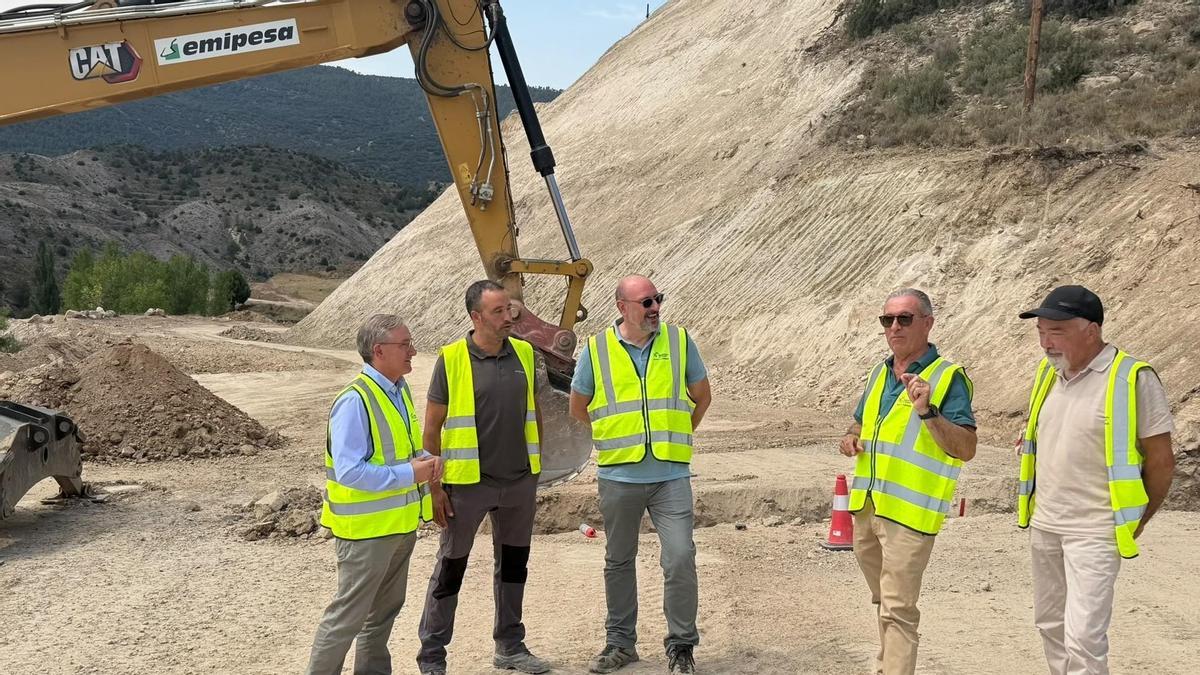 Acondicionamiento de la carretera de Cubla