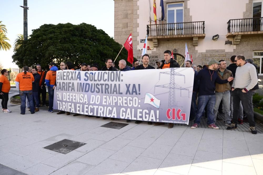 Concentración de CIG en A Coruña