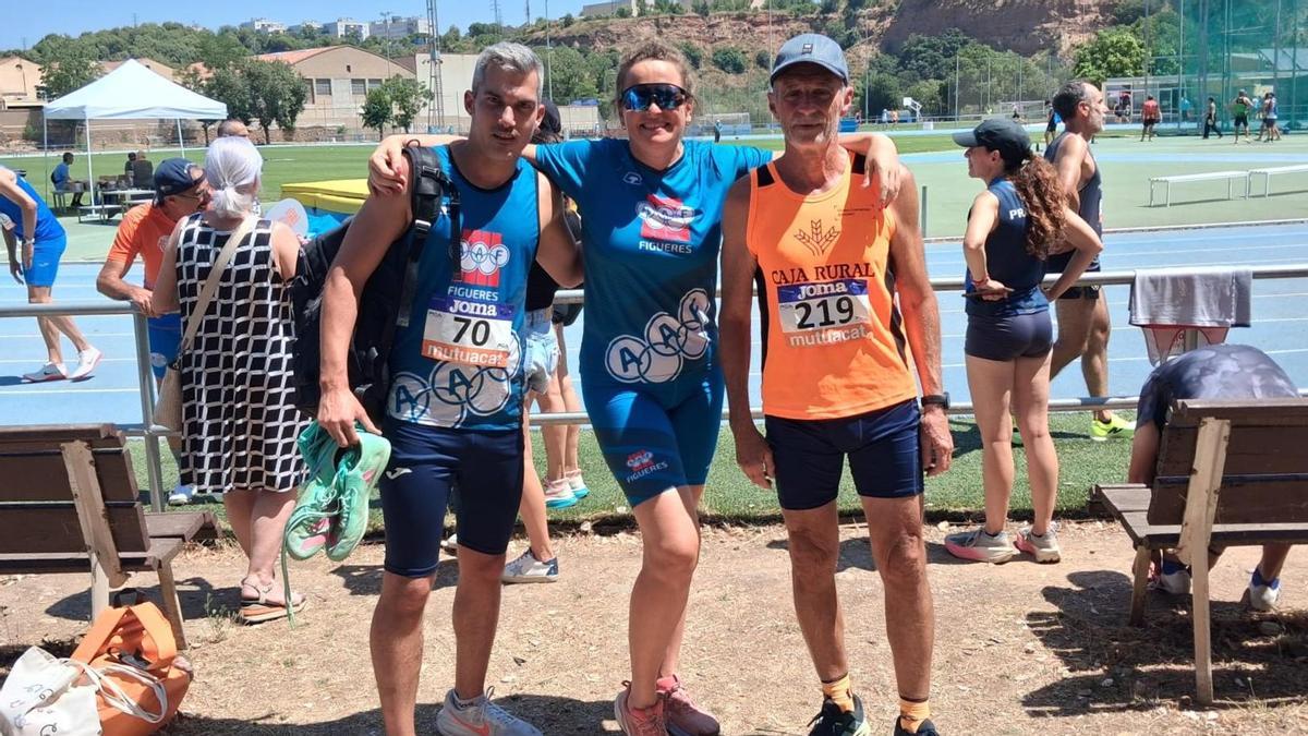 Blai Carbonell, Agata Lewandowska i Carlos Moreno a Sabadell.
