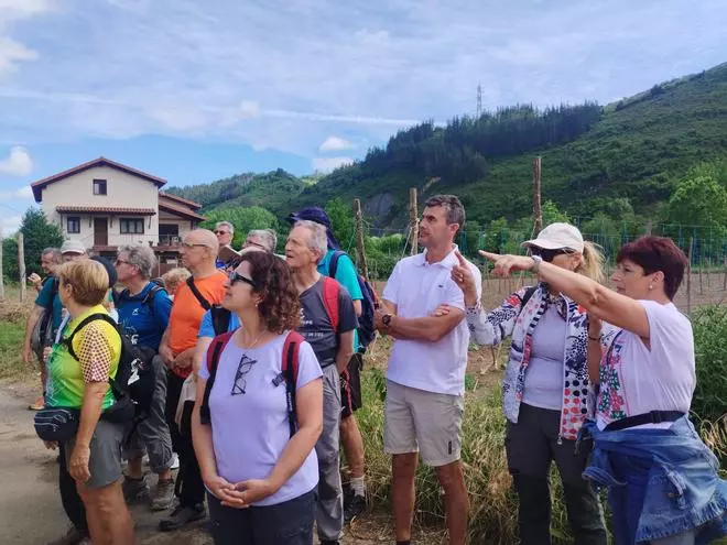 Así fue la visita a Láneo (Salas) de la Federación Nacional de Asociaciones Culturales y Recreativas de Empleados de Cajas de Ahorros