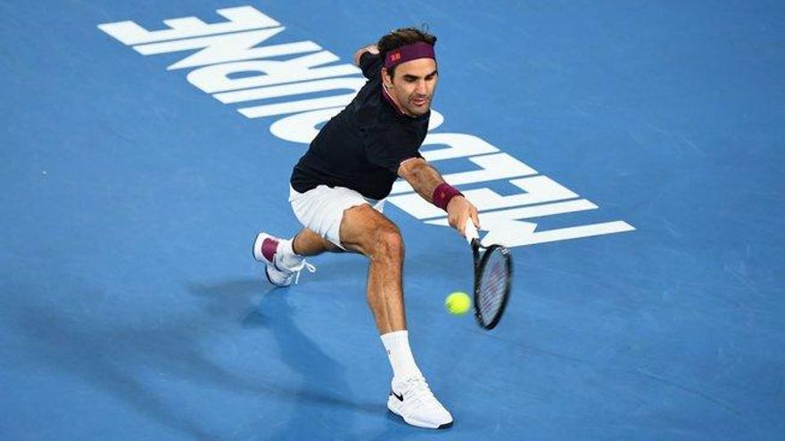 Federer se exprime para seguir vivo en Australia