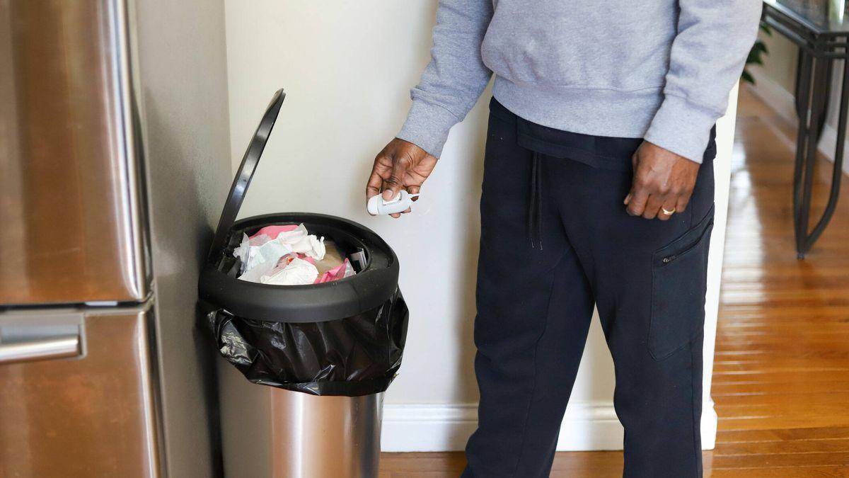 Los cubos de basura suelen ser un foco principal de aromas inapropiados