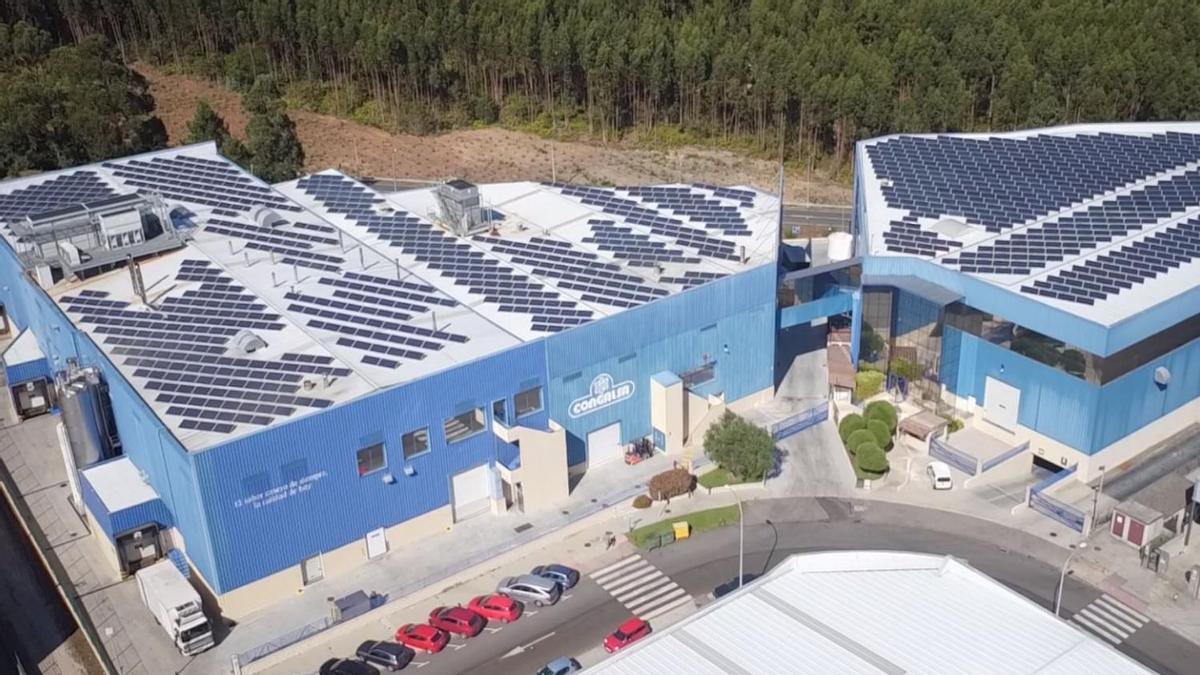 Instalaciones de Congalsa en el polígono de A Tomada, en A Pobra do Caramiñal.