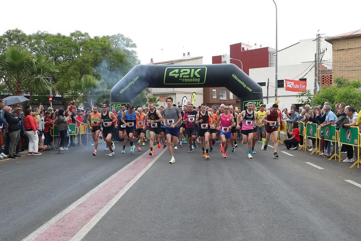 Más de 630 corredores finalizaron la Mitja Marató d’Alcàsser.