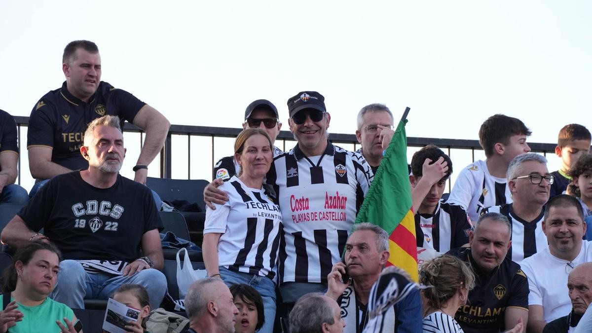 Aficionados del CD Castellón en el Estadio Castalia.