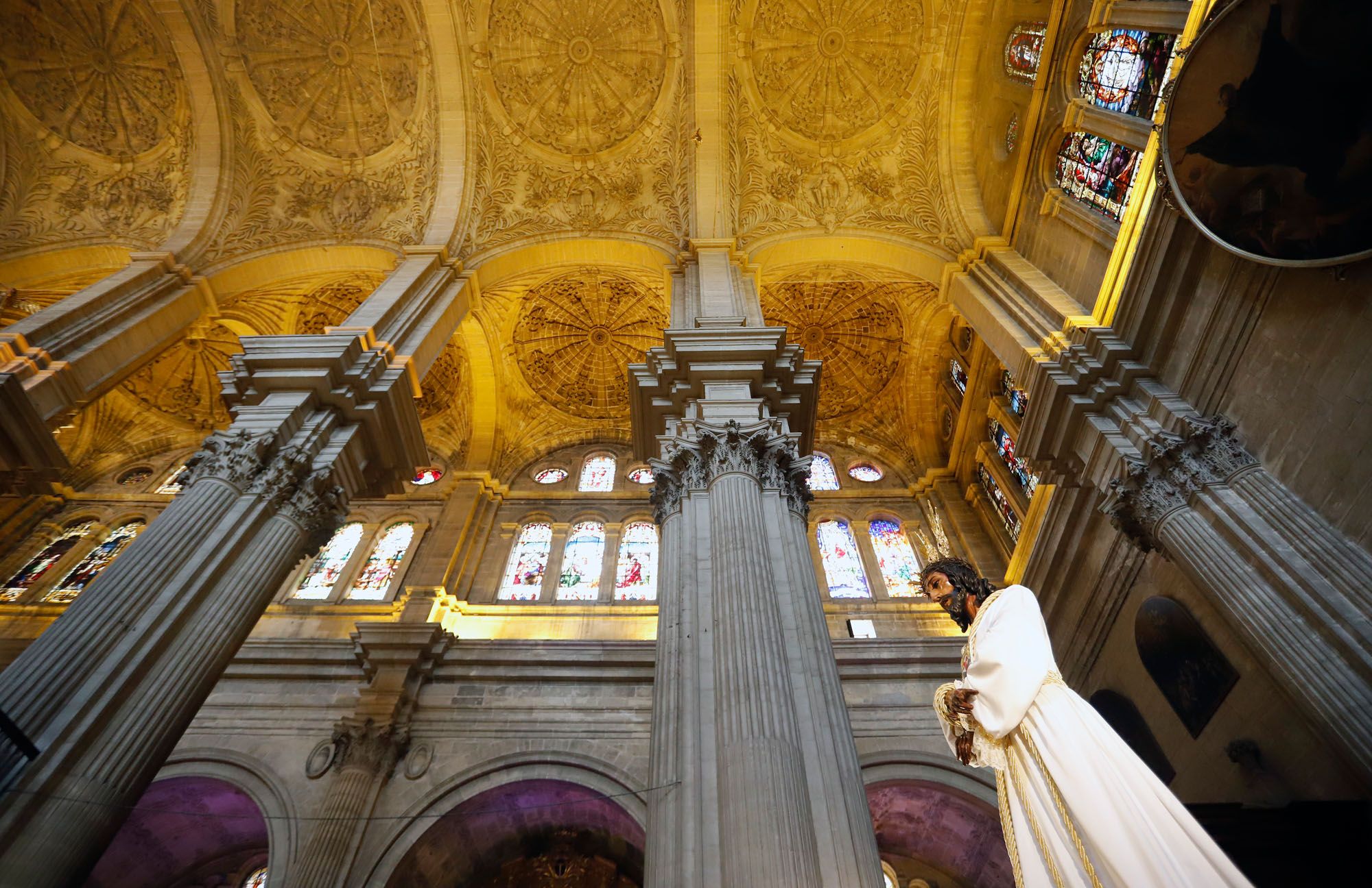 Las imágenes de la exposición 'El Verbo Encarnado' en la Catedral de Málaga