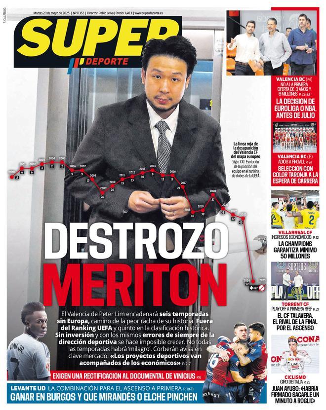 Las portadas de la prensa deportiva de hoy