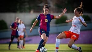 Marta Torrejón en un amistoso