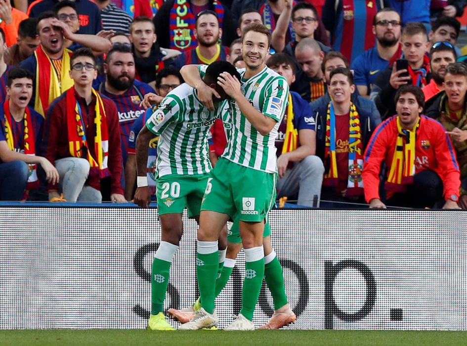 Les imatges del Barça - Betis