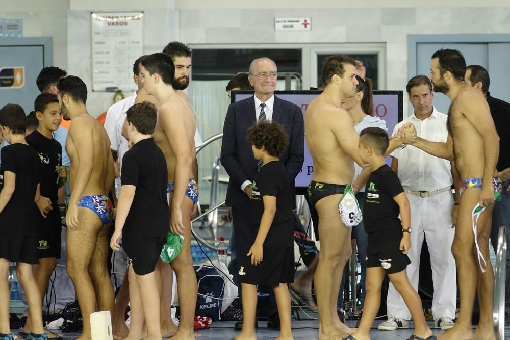 Derrota del Club Waterpolo Málaga ante el Club Natació Montjuic