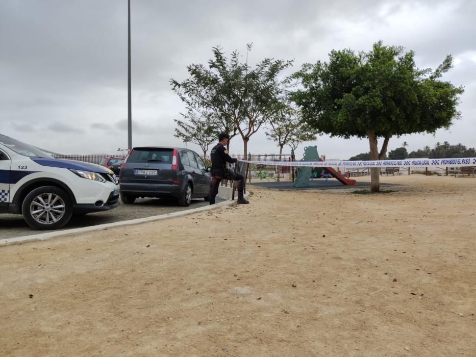 Controles realizados por la Policía Local de Elche