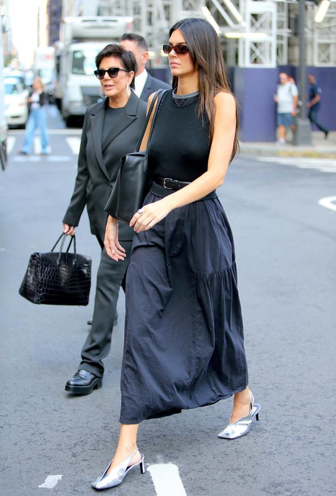 Kendall Jenner en la Semana de la Moda en Nueva York