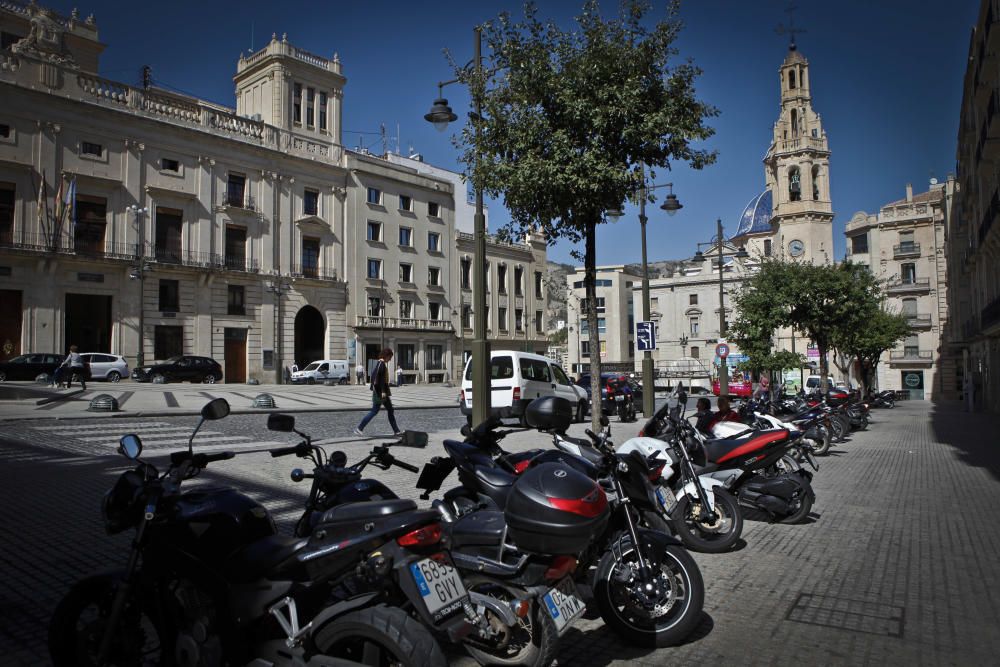 Plaza de España en Alcoy