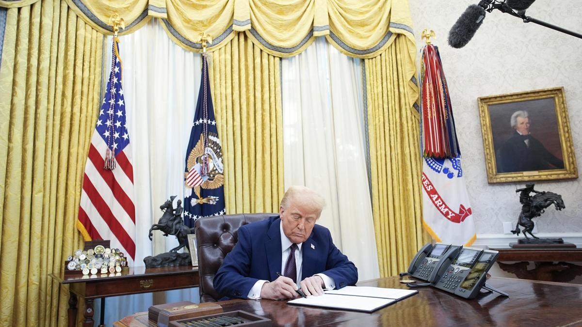 El presidente de EEUU, Donald Trump.