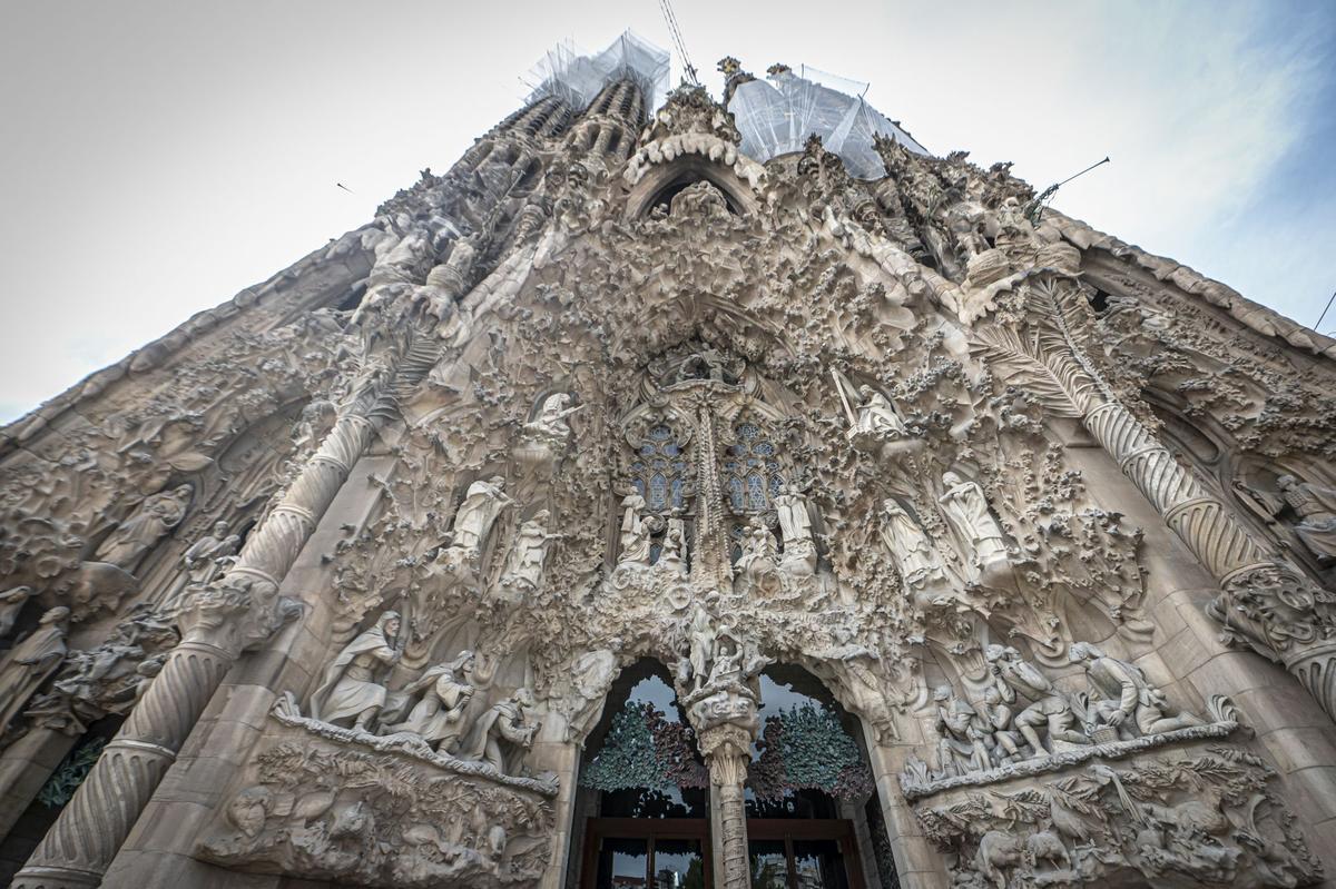La Fachada del Nacimiento de la Sagrada Família.