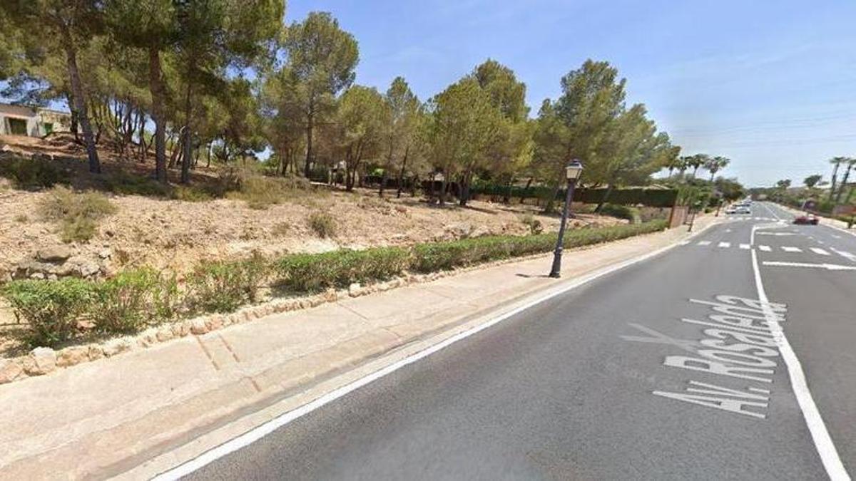 Zona donde se ubicaría el depósito de agua en Mas Camarena.