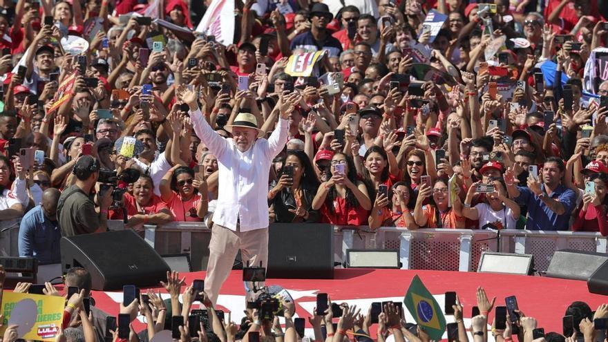 Lula lanza su campaña con un discurso enfocado en la seguridad y los programas sociales
