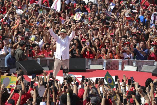 Lula lanza su campaña con un discurso enfocado en la seguridad y los programas sociales