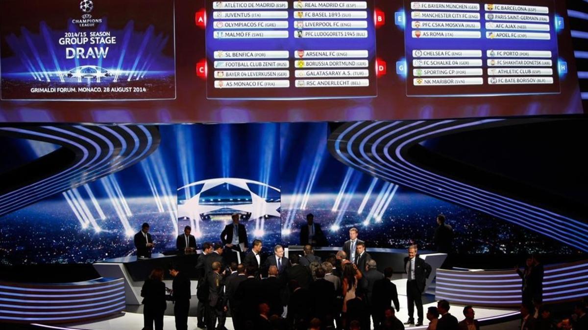 zentauroepp27071680 general view of the final draw for the uefa champions league180829201855