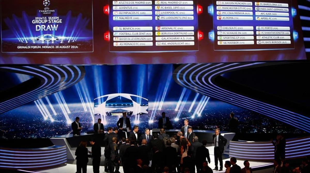 zentauroepp27071680 general view of the final draw for the uefa champions league180829201855