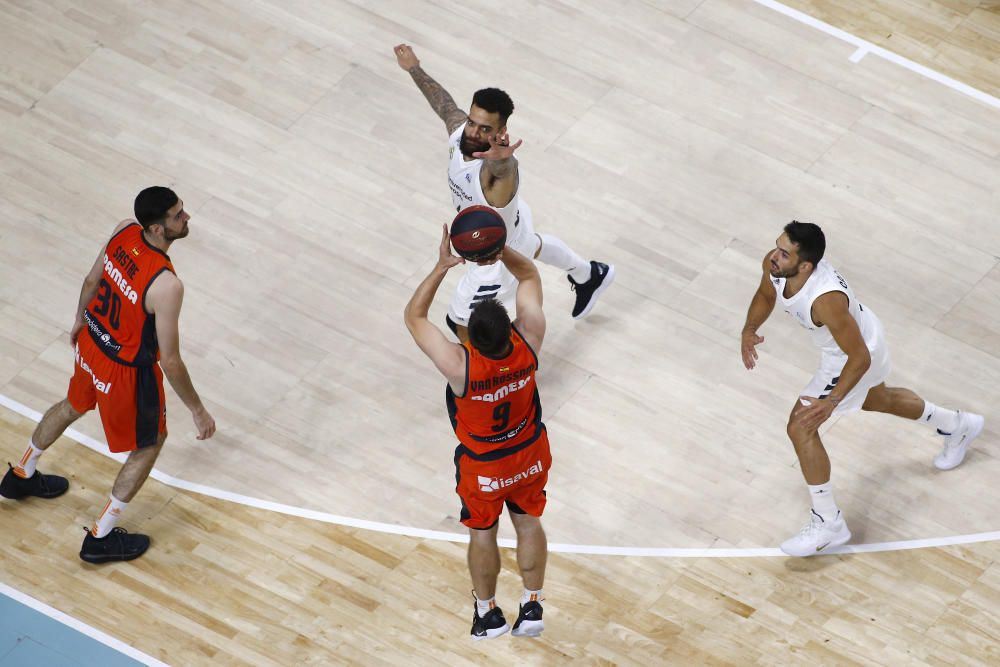 Segundo partido playoffs Real Madrid-Valencia Bask