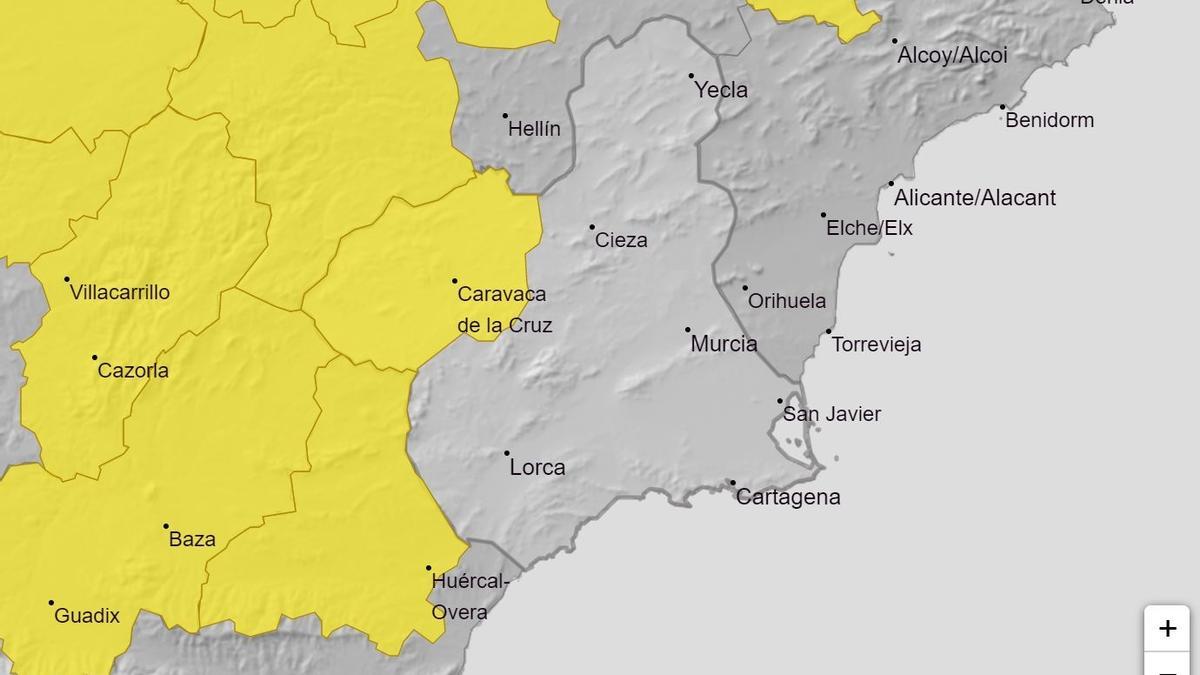 Meteorología emite aviso amarillo por tormentas mañana martes en el Noroeste