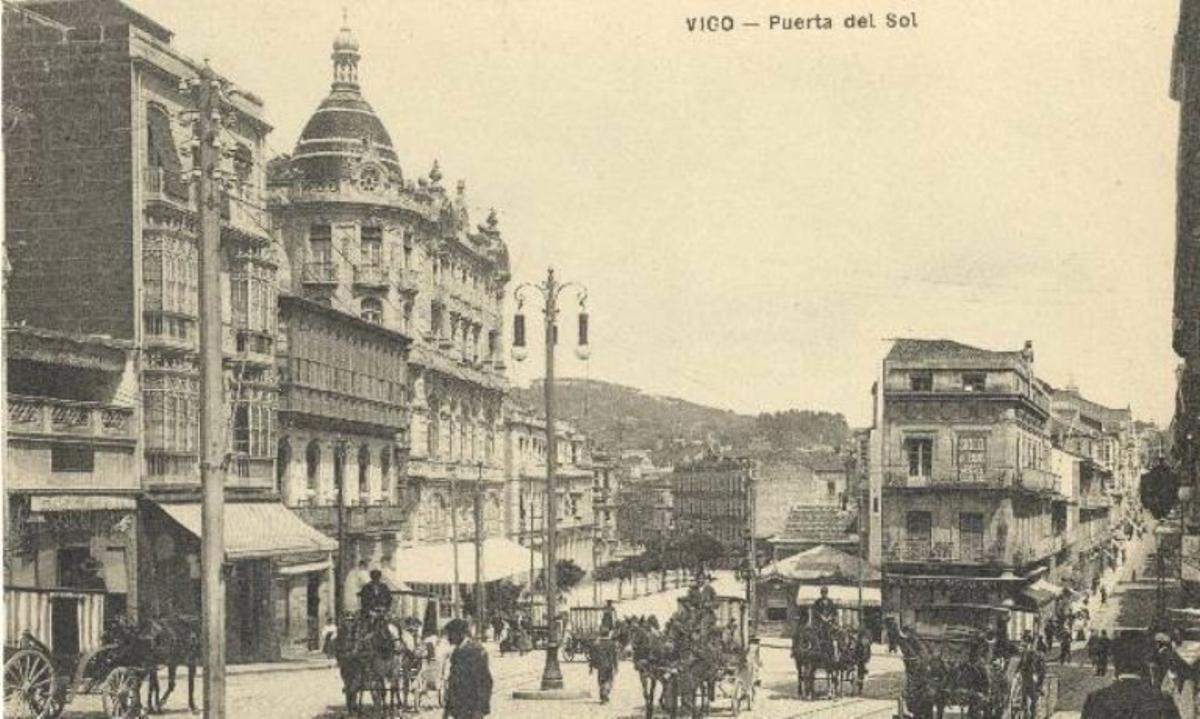 Porta do Sol, en 1917. Porta do Sol, en 1917.