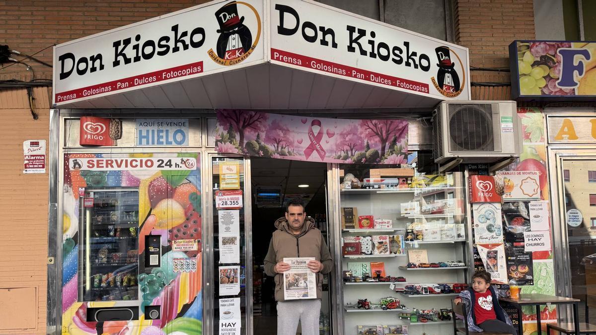 Zamora. Don Kiosko. Punto de venta de La Opinión de Zamora