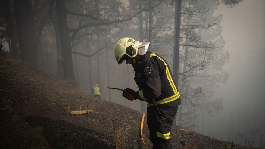 The stabilization of the fire in Tenerife allows the return home of 9,895 people