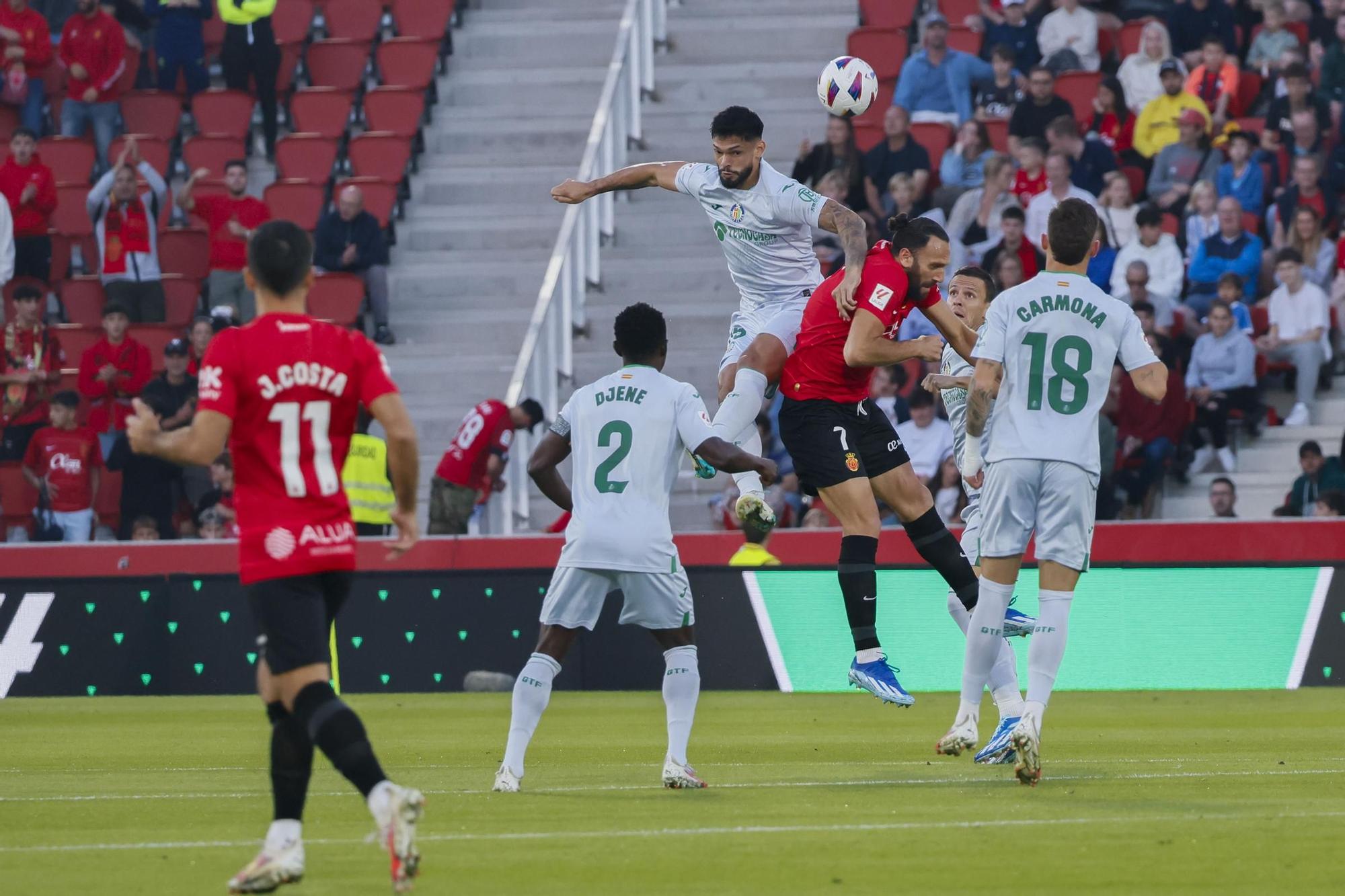 Las imágenes del RCD Mallorca-Getafe disputado en Son Moix (0-0)