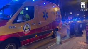 Una ambulancia de Samur Protección Civil.